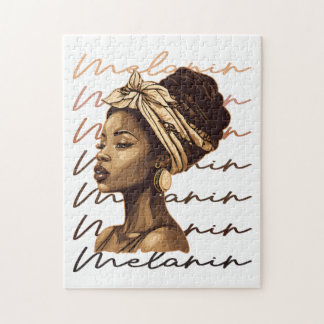 Puzzle Mes de la Historia Negra Melanin negro afroamerica
