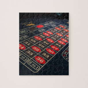 Puzzle Mesa de Juego Ruleta Las Vegas