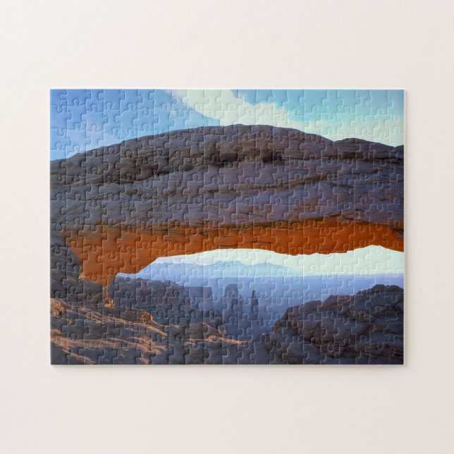 Puzzle Mesa Rock Utah. (Horizontal)