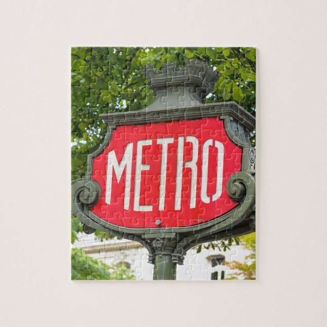 Puzzle Metro París (Vertical)