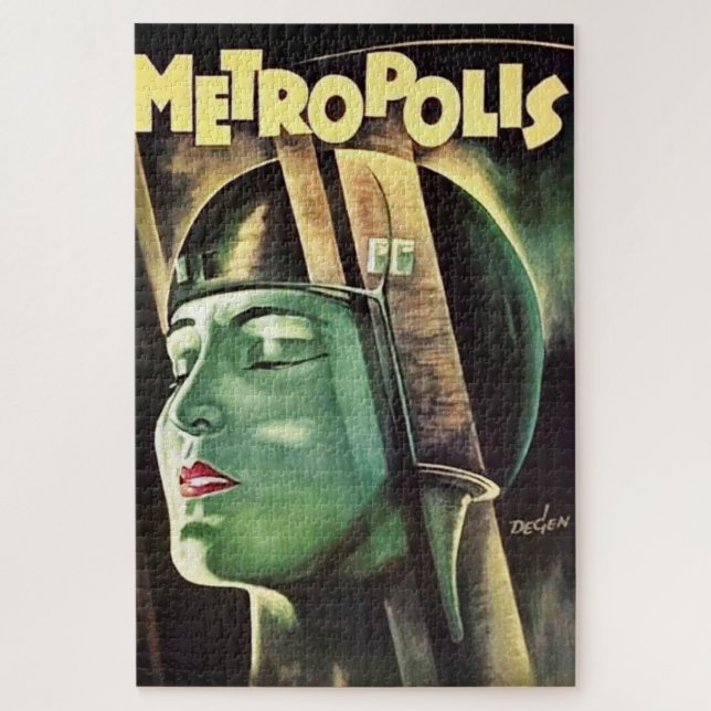 Puzzle Metropolis Película Antigüedad   (Vertical)