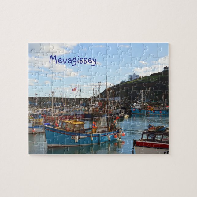 Puzzle Mevagissey Cornualles Inglaterra (Horizontal)