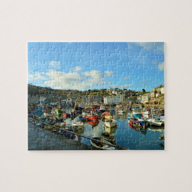 Puzzle Mevagissey Cornualles Inglaterra (Horizontal)