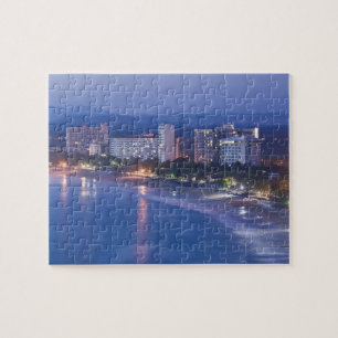 Puzzle México, Guerrero, Ixtapa. Hoteles de Ixtapa a lo l