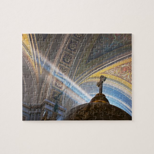 Puzzle México, Morelia. Los rayos del sol penetran en el  (Horizontal)