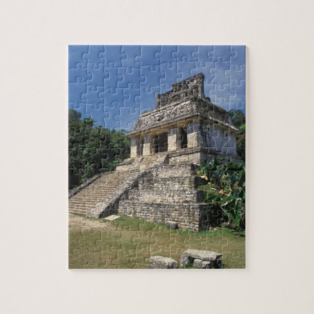 Puzzle México, provincia de Chiapas, Palenque. Templo de (Vertical)