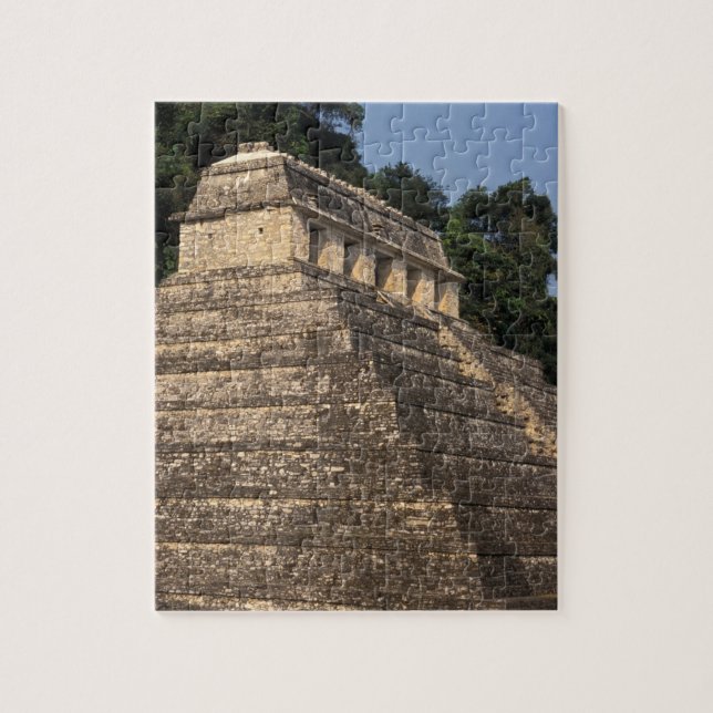 Puzzle México, provincia de Chiapas, Palenque. Templo de  (Vertical)