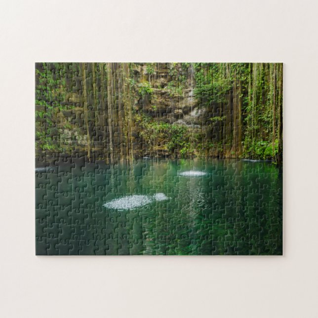 Puzzle México, Yucatán, lago escénico (Horizontal)