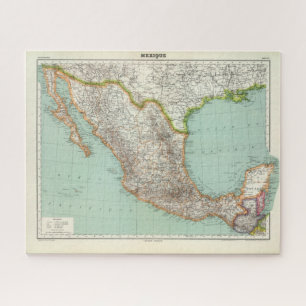 Puzzle Mexique - Mapa de México