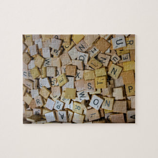 Puzzle Mezcla de alfabeto - 8x10 - 110 piezas