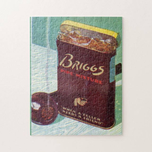 Puzzle mezcla de pipa Briggs tabaco de pipa (Vertical)