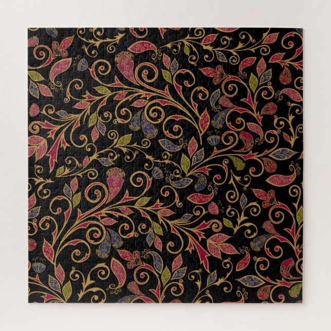 Puzzle Mezcla Vegetable Paisley (Vertical)