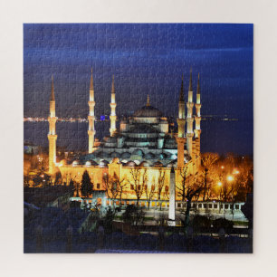 Puzzle Mezquita Azul del Sultán Ahmed en Estambul