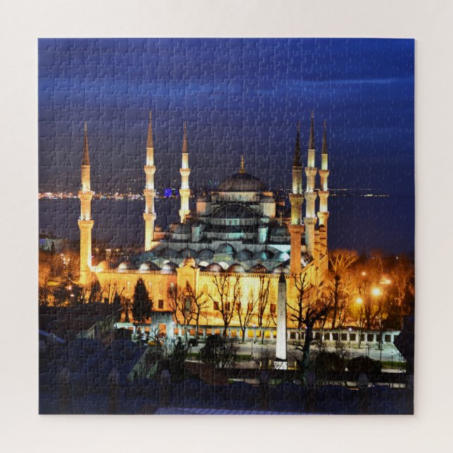 Puzzle Mezquita Azul Sultan Ahmed en Estambul (Vertical)