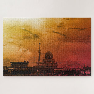 Puzzle Mezquita Buniya Bagdad Irak Antiguo