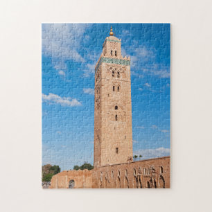 Puzzle Mezquita de Koutoubia - Marrakech, Marruecos