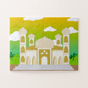 Puzzle Mezquita musulmana de Ramadán Eid Art Islam Kids