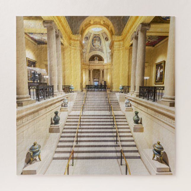 Puzzle MFA de Boston: monumento al arte estadounidense (Vertical)