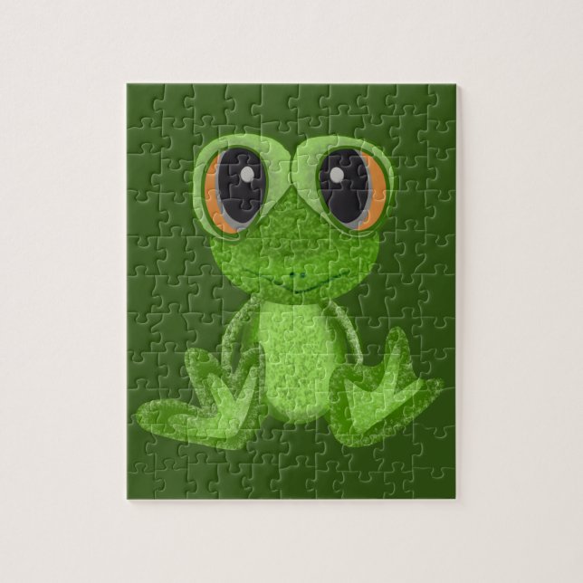 Puzzle Mi amigo la rana verde (Vertical)