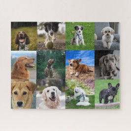 Puzzle Mi Collage de fotos de perro en