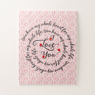 Puzzle Mi corazón entero