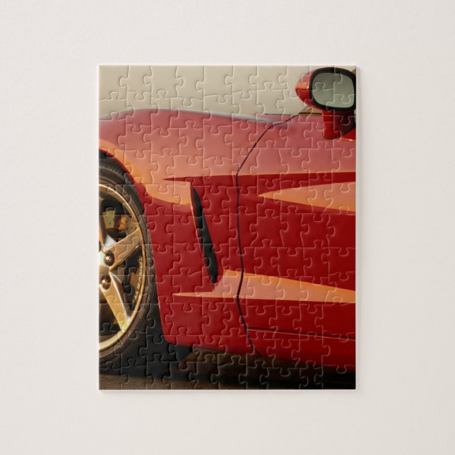 Puzzle Mi Corvette rojo (Vertical)