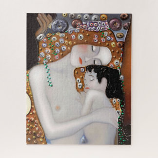 Puzzle Mi Klimt Serie: Madre y niño