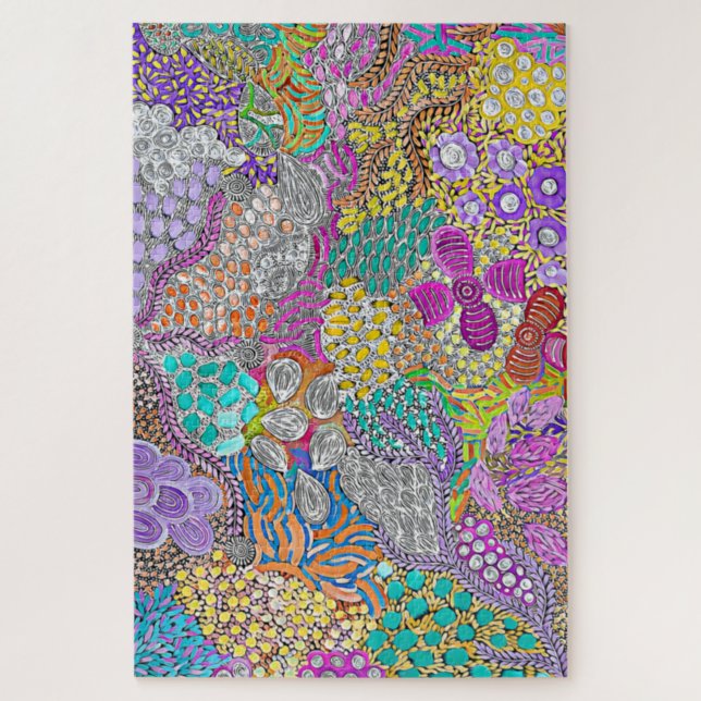 Puzzle Mi país por Helen Rubuntja (Vertical)