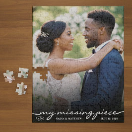 Puzzle Mi pieza faltante Foto Boda del Día de San Valentí