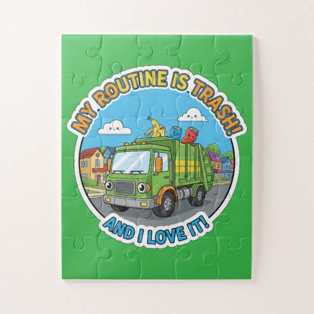Puzzle ¡Mi rutina es basura! ¡Y me encanta! (Vertical)