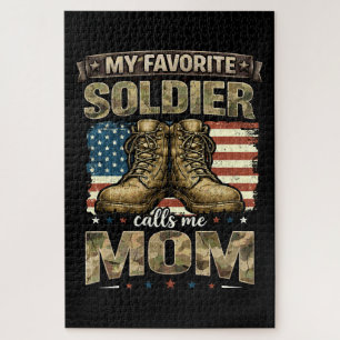 Puzzle Mi soldado favorito me llama mamá