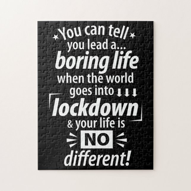 Puzzle Mi vida de bloqueo de aburrimiento - Divertida pan (Vertical)