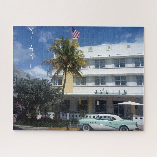 Puzzle miami beach art deco (Horizontal)