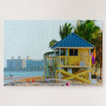 Puzzle Miami Beach Florida<br><div class="desc">Nos encantan los Jigsaws de Miami Beach Florida. Estos jigsaws están hechos de cartón robusto y montados en el portapapeles, estos rompecabezas se imprimen en colores vivos y completos. ¡Regala un puzzle personalizado con el que disfrutar durante horas! Tamaño: 30"x20" (1.014 piezas). Incluye una hermosa caja de regalo con imagen...</div>