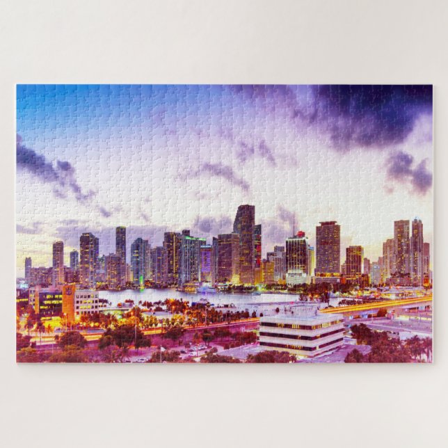 Puzzle Miami Florida (Horizontal)