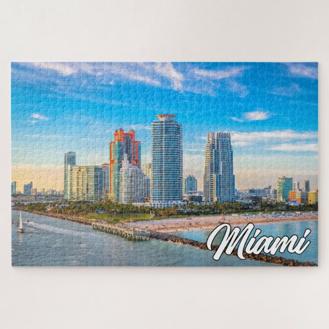 Puzzle Miami, Florida, Estados Unidos (Horizontal)