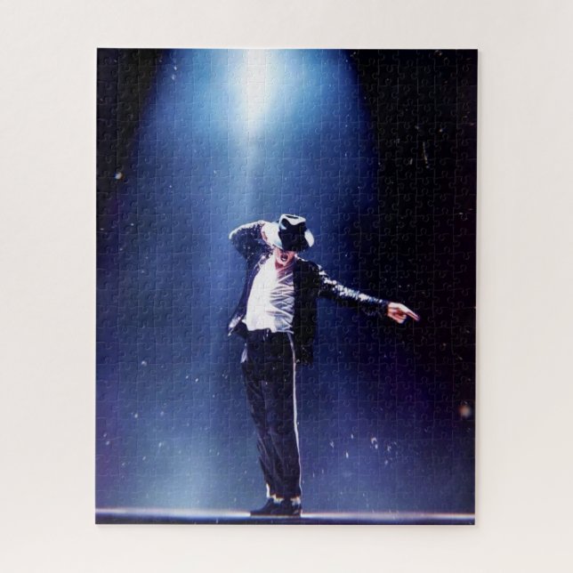Puzzle MICHAEL JACKSON puzzle, to share with your friends (Vertical)