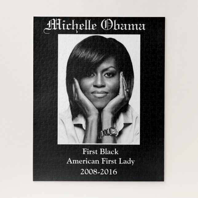 Puzzle MICHELLE OBAMA PRIMERA poster DE LA PRIMERA DAMA N (Vertical)