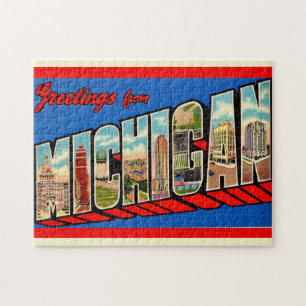 Puzzle Michigan Monumentos 11x14