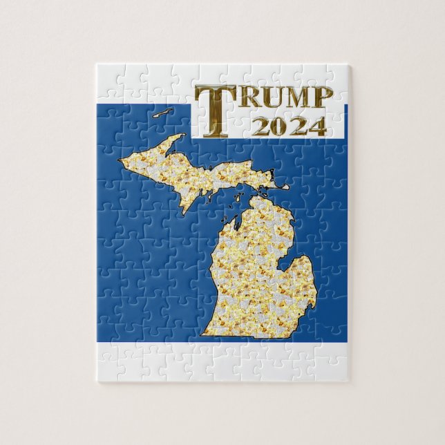 PUZZLE MICHIGAN TRUMP (Vertical)