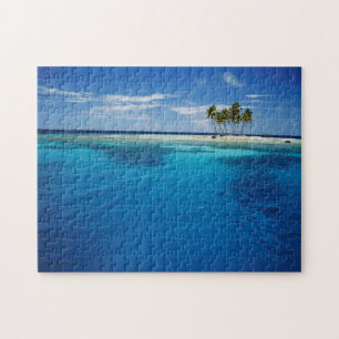 Puzzle Micronesia, Tonowas, Vista de idílico trópico