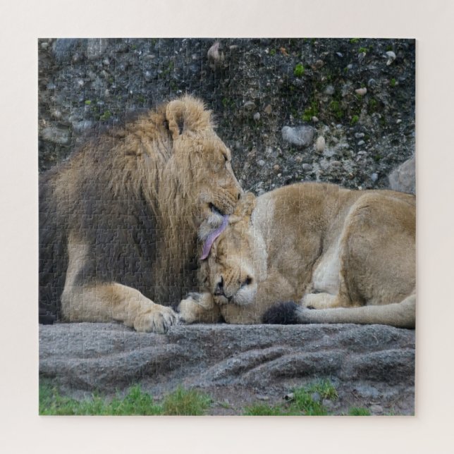 Puzzle Mighty Lion Love (Vertical)