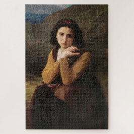 Puzzle Mignon (Chica joven dulce francés) (de Bouguereau)