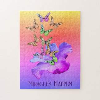 Puzzle Milagros Hibiscus Butterflies Inspirador