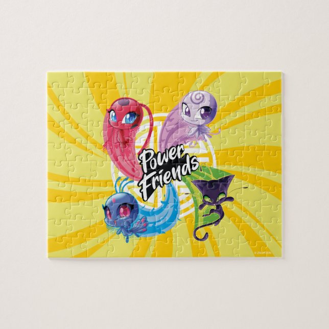 Puzzle Milagrosos amigos del poder de Kwamis (Horizontal)