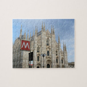 Puzzle Milán, Italia - El Duomo - 8x10 - 110 pc.
