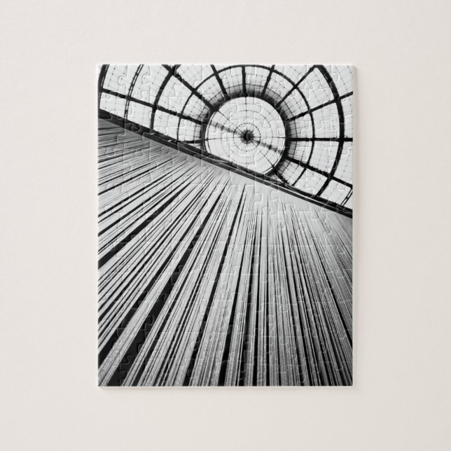 Puzzle Milán Italia, exhibición en la Galería (Vertical)