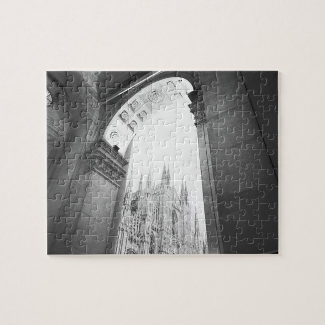 Puzzle Milán Italia, Galleria Vista del Duomo (Horizontal)
