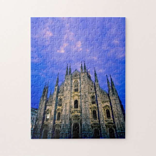 Puzzle Milano Duomo al amanecer - 11x14 - 252 pc (Vertical)