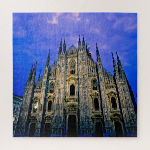 Puzzle Milano Duomo al amanecer - 20x20 - 676 pc
